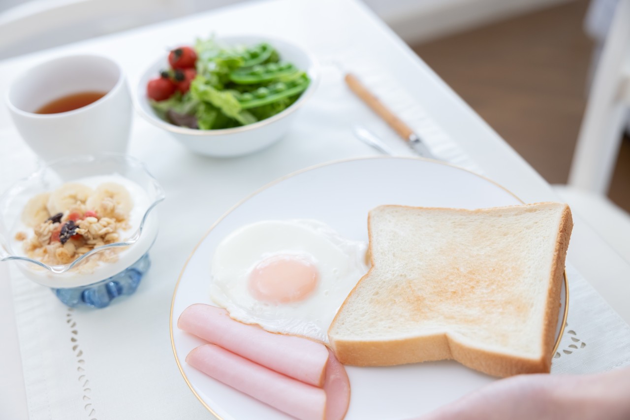 食べる時間も大切。朝は起きて1時間以内に食べる