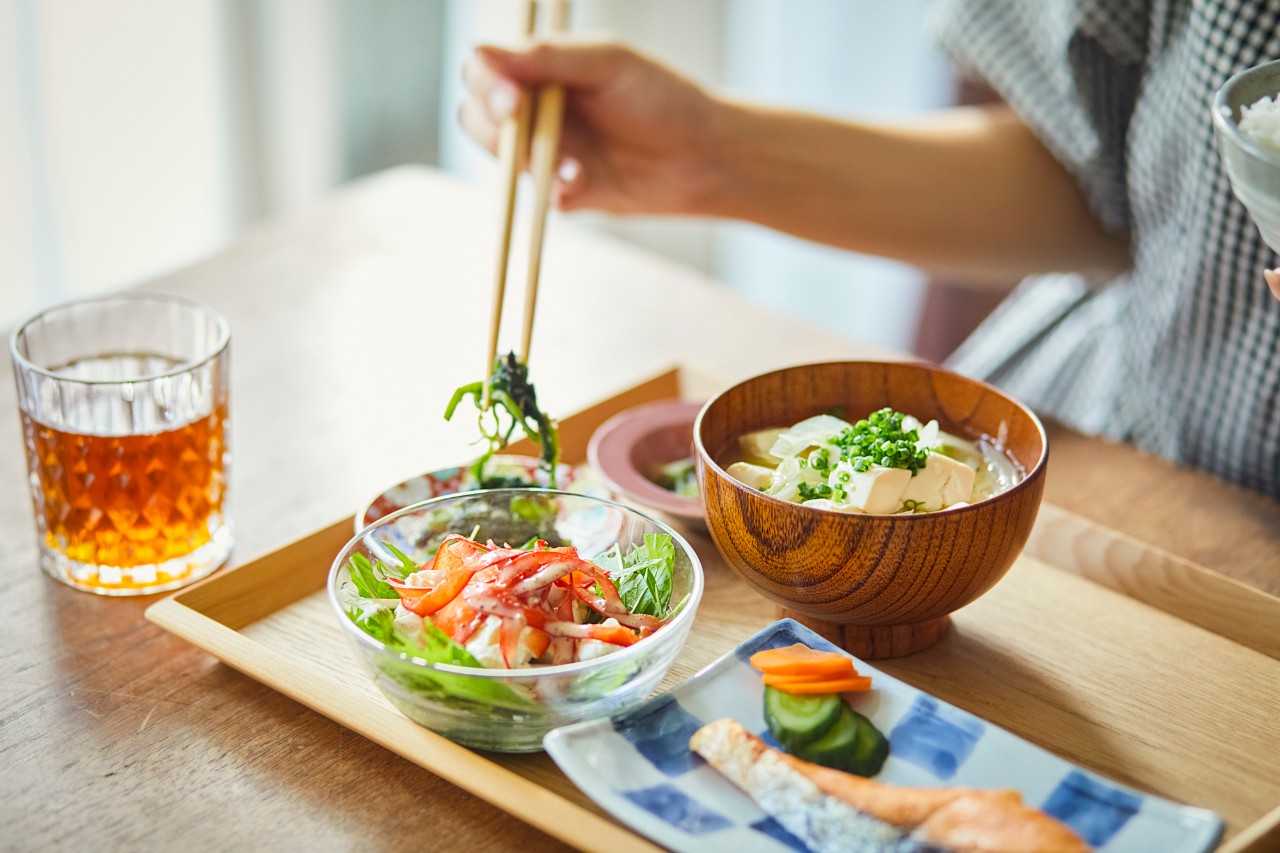 バランスのよい食事を摂る