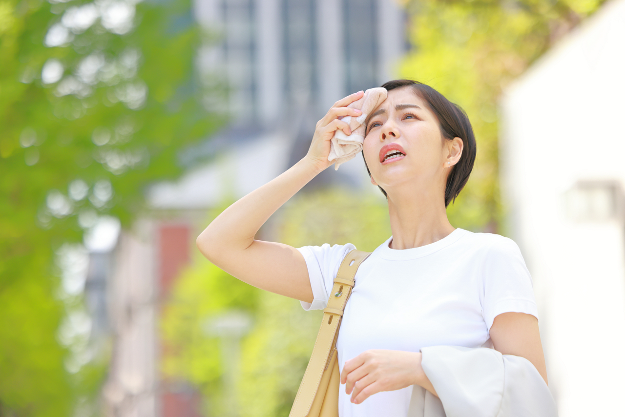汗を大量にかく人は多汗症かも