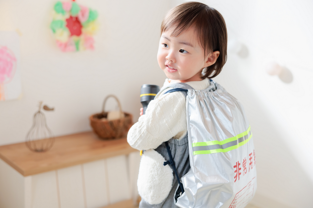 子ども用の防災リュックのイメージ画像