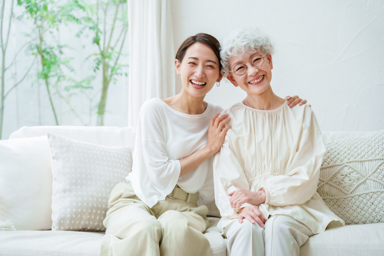 介護する側は排泄の失敗を責めずに、1回の成功を喜び合う姿勢を最後まで保っているイメージ画像