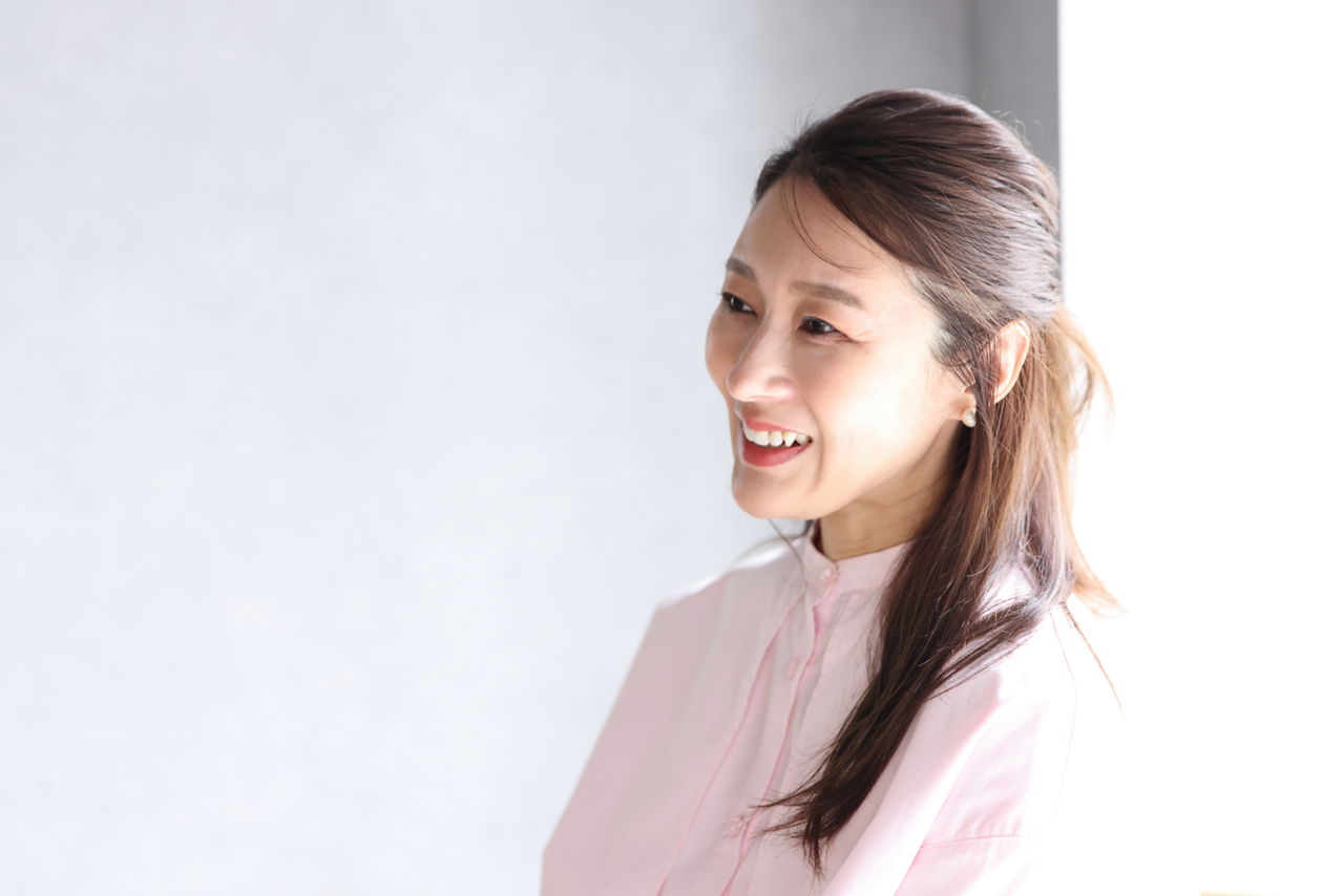 更年期についてリサーチを始めたきっかけを語る二宮 未摩子（にのみや・みまこ）さん