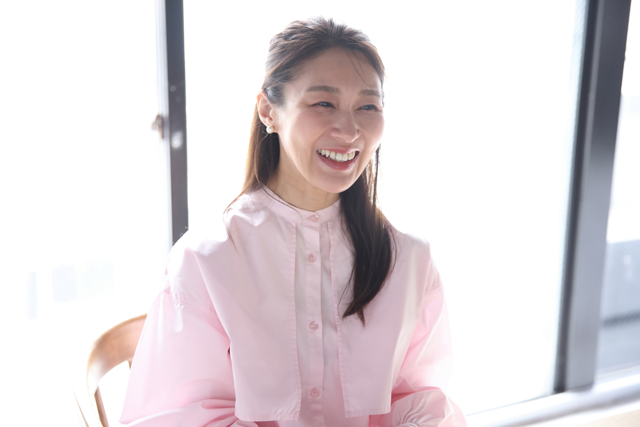 日本でも“Change of life”の概念を根づかせたいと語る二宮 未摩子（にのみや・みまこ）さん