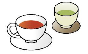 食後の口臭対策として、ポリフェノールを含む緑茶や紅茶などを摂る
