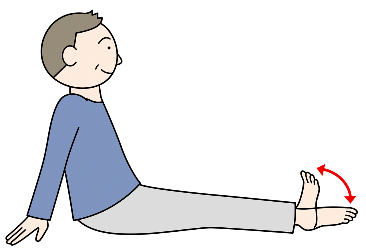 下肢の神経痛の簡単セルフチェック：総腓骨神経障害のチェック