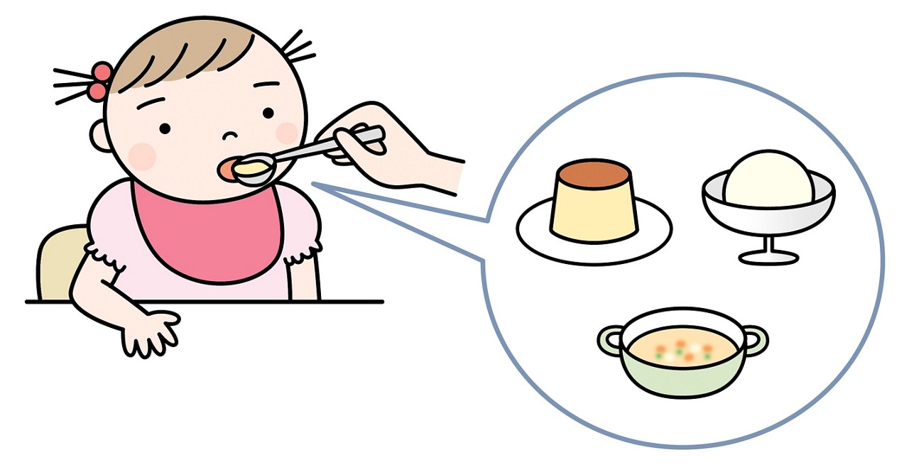咽頭結膜熱に子どもが感染したら、のど越しのよい食べ物を摂ろう。薄味のスープ類、茶わん蒸し、そうめん、豆腐などもよいですし、酸味の少ないジュース、ゼリーやプリン、ヨーグルト、アイスクリームなど、子どもが食べやすい物がよい。