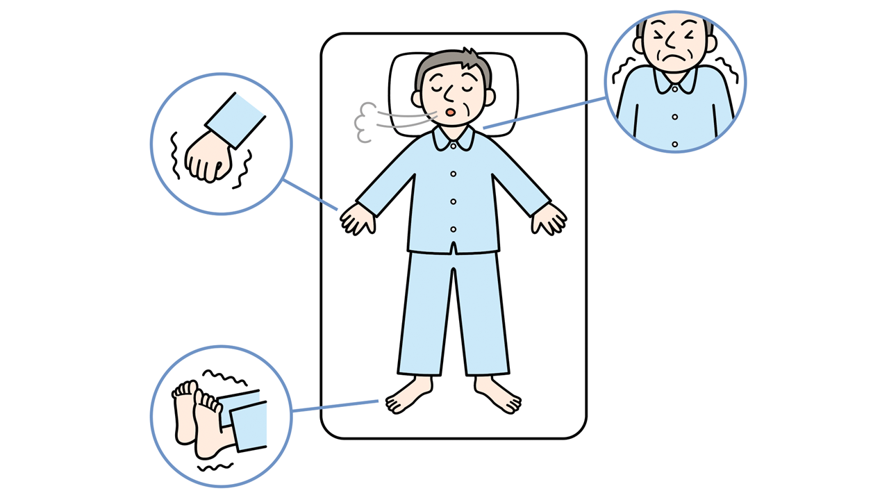 筋肉を緩めてリラックスする方法のイメージイラスト