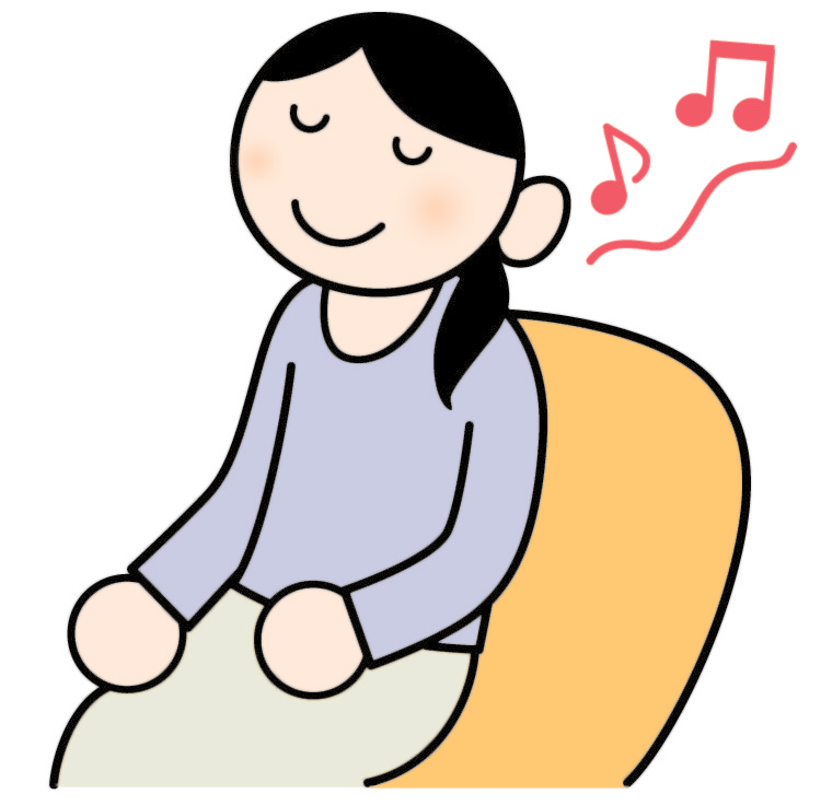 音響療法のイメージイラスト