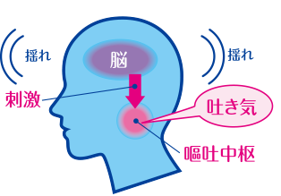 乗り物酔いのメカニズム