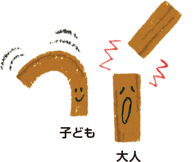 子どもの骨はしなやかにできている